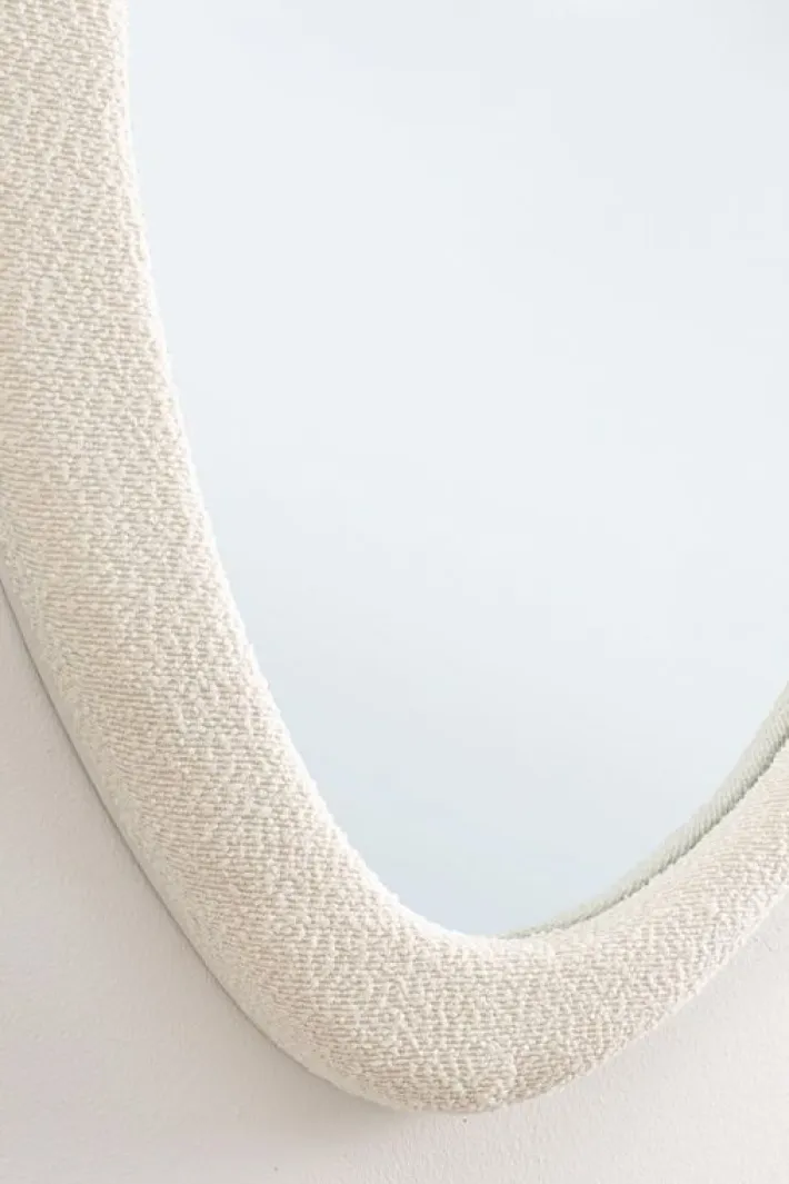 Bizzotto Specchi>SPECCHIO C-C BOUCLE' BIANCO 59X90