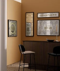 Bizzotto Specchi>SPECCHIO C-C LIBRARY ORO 97X22