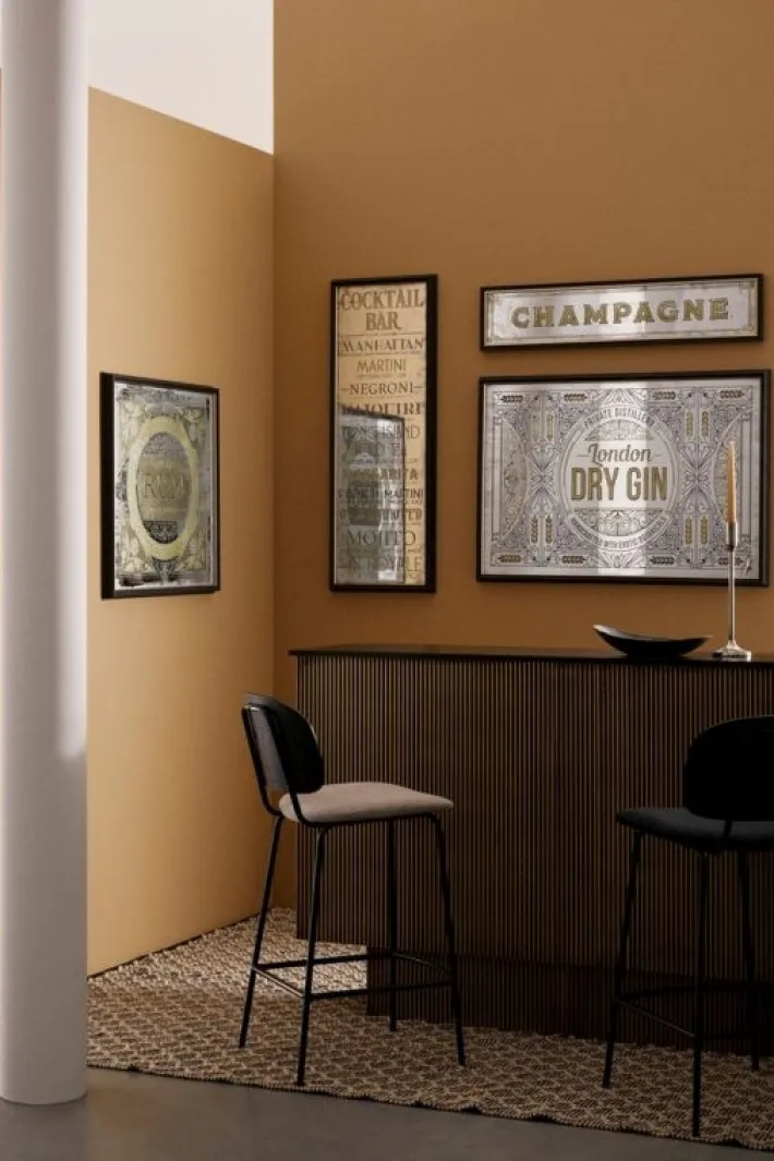 Bizzotto Specchi>SPECCHIO C-C LIBRARY ORO 100X70