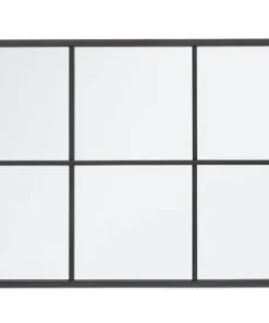 Bizzotto Specchi>SPECCHIO C-C WINDOW NUCLEOS NERO 125X50