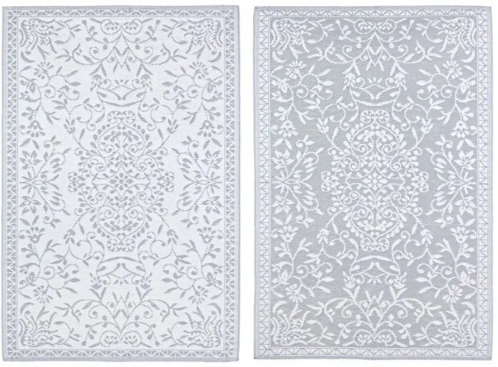 Bizzotto Tappeti Per Esterno>TAPPETO BIANCO GRIGIO 150X210 - ANSEDONIA