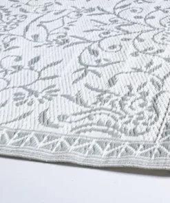 Bizzotto Tappeti Per Esterno>TAPPETO BIANCO GRIGIO 120X180 - ANSEDONIA