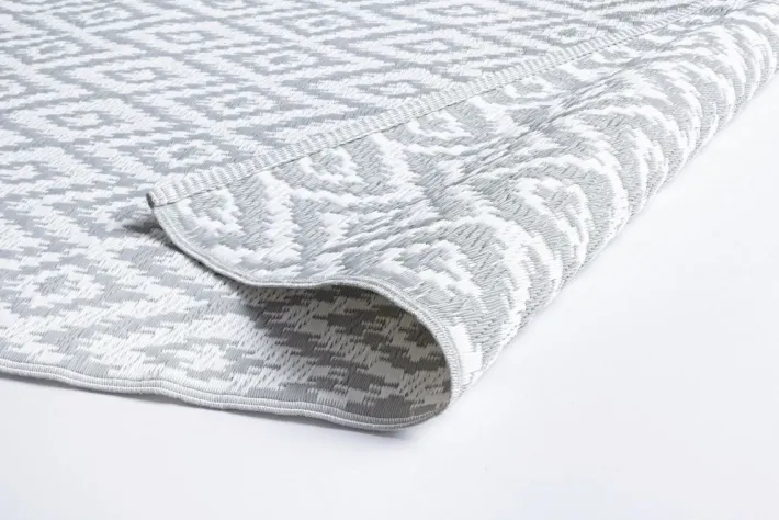 Bizzotto Tappeti Per Esterno>TAPPETO GRIGIO BIANCO 120X180 - RHOMBUS