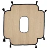Bizzotto Tappeti>TAPPETO HUE NATURALE NERO 134X138