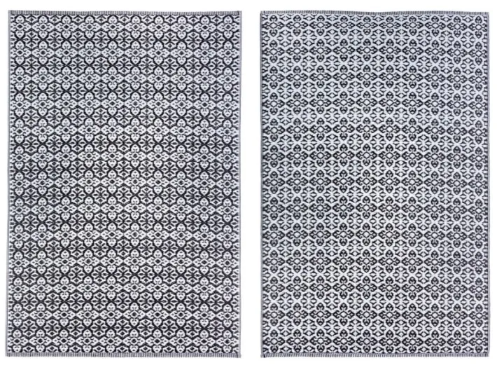 Bizzotto Tappeti Per Esterno>TAPPETO NERO BIANCO 120X180 - TIRRENIA