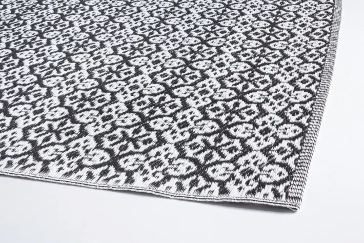Bizzotto Tappeti Per Esterno>TAPPETO NERO BIANCO 150X210 - TIRRENIA