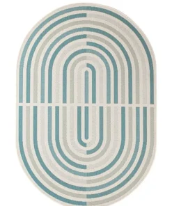 Bizzotto Tappeti Per Esterno>TAPPETO NOUR VERDE OV BLU BEIGE 160X229