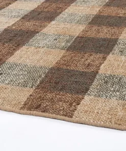 Bizzotto Tappeti>TAPPETO RUANDA QUADRI MARRONE 200X300