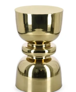 Bizzotto Tavolini>TAVOLINO ANIMESH SHINY BRASS
