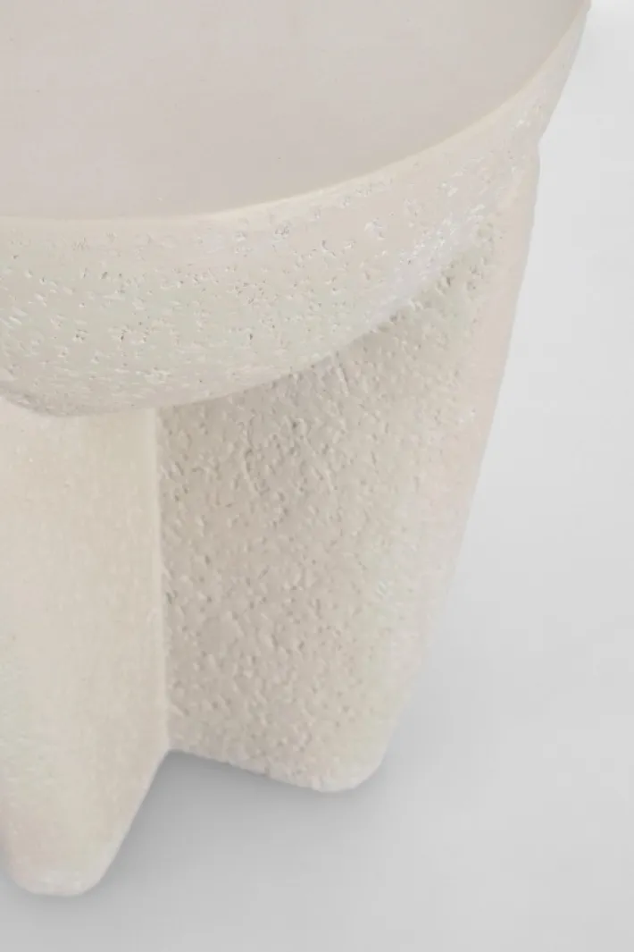 Bizzotto Tavolini>TAVOLINO CAESAR D38 BIANCO