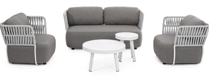 Bizzotto Tavolini>TAVOLINO D71 BIANCO QS20 - SPYRO