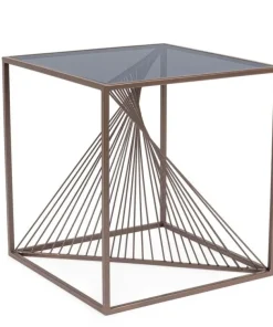 Bizzotto Tavolini>TAVOLINO ESPIRAL 48X48 COIN
