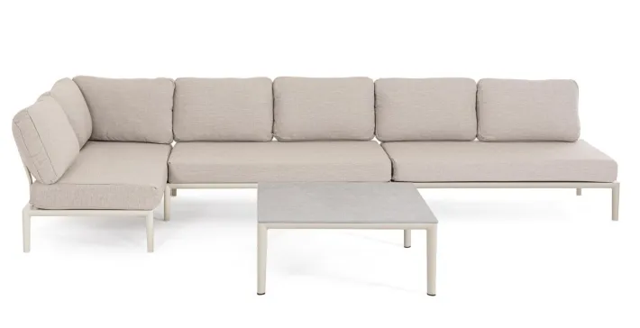 Bizzotto Tavolini>TAVOLINO GERALD 90X90 PELICAN
