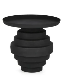 Bizzotto Tavolini>TAVOLINO IN ACCIAIO NERO - AMBA