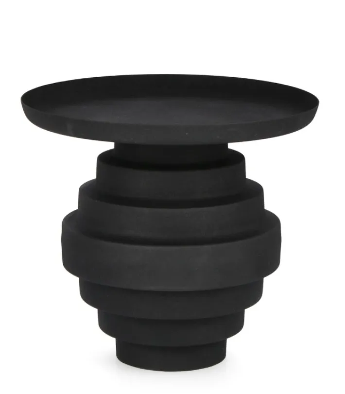 Bizzotto Tavolini>TAVOLINO IN ACCIAIO NERO - AMBA