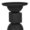 Bizzotto Tavolini>TAVOLINO IN ACCIAIO NERO - ALKA