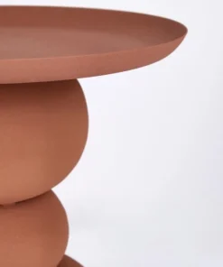 Bizzotto Tavolini>TAVOLINO IN ACCIAIO TERRACOTTA - ALPA