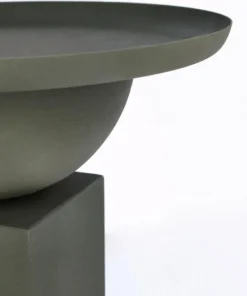 Bizzotto Tavolini>TAVOLINO IN ACCIAIO VERDE - ALKA