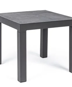 Bizzotto Tavolini>TAVOLINO IN ALLUMINIO ANTRACITE JX55 - KLEDI