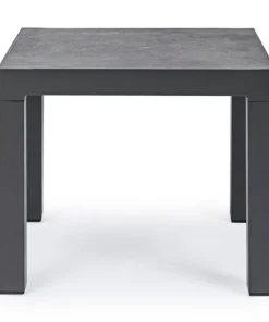 Bizzotto Tavolini>TAVOLINO IN ALLUMINIO ANTRACITE JX55 - KLEDI