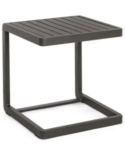 Bizzotto Tavolini>TAVOLINO IN ALLUMINIO ANTRACITE CX23 - KONNOR