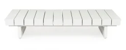Bizzotto Tavolini>TAVOLINO IN ALLUMINIO BIANCO WG20 - INFINITY
