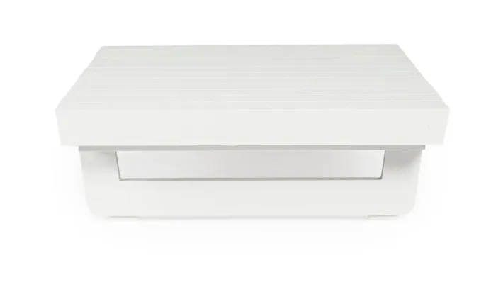 Bizzotto Tavolini>TAVOLINO IN ALLUMINIO BIANCO WG20 - INFINITY