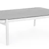 Bizzotto Tavolini>TAVOLINO IN ALLUMINIO BIANCO WG20 - FLORENCIA