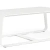 Bizzotto Tavolini>TAVOLINO IN ALLUMINIO BIANCO YK11 - MERRIGAN