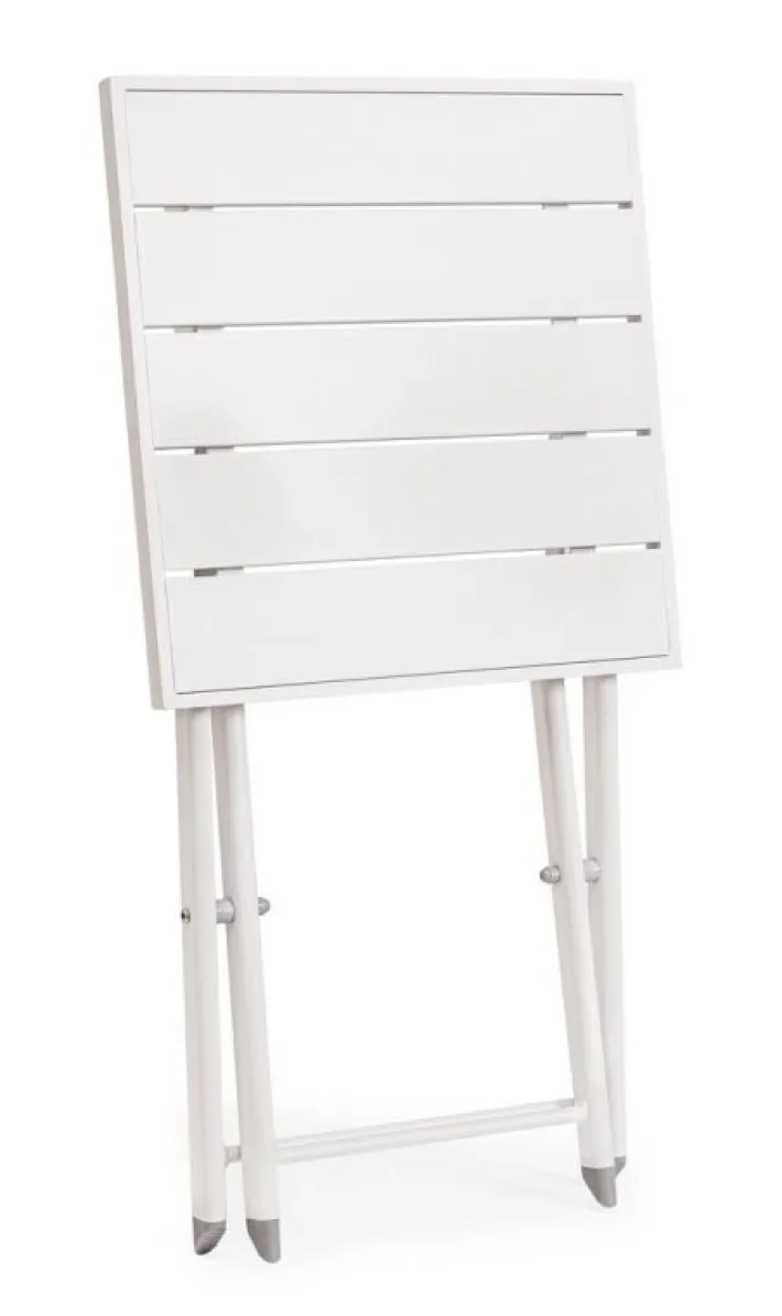 Bizzotto Tavolini>TAVOLINO IN ALLUMINIO BIANCO - TAYLOR