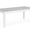 Bizzotto Tavolini>TAVOLINO IN ALLUMINIO BIANCO JX11 - KLEDI