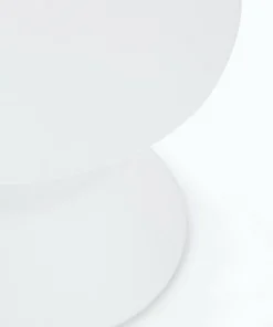 Bizzotto Tavolini>TAVOLINO IN ALLUMINIO D50 BIANCO XK04- ALOHA