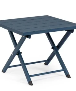 Bizzotto Tavolini>TAVOLINO IN ALLUMINIO NAVY - TAYLOR