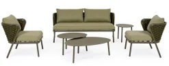 Bizzotto Tavolini>TAVOLINO IN ALLUMINIO OLIV QS24 - SPARKY