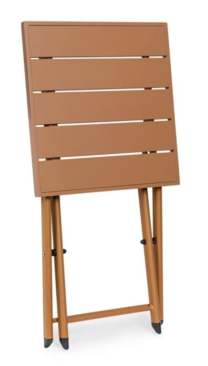 Bizzotto Tavolini>TAVOLINO IN ALLUMINIO PECAN - TAYLOR
