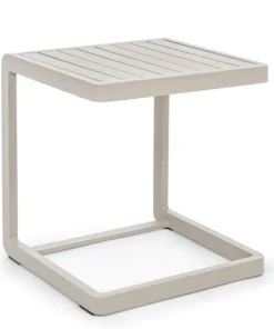 Bizzotto Tavolini>TAVOLINO IN ALLUMINIO 40X40 - KONNOR RASTIN
