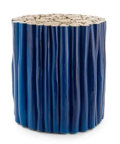 Bizzotto Tavolini>TAVOLINO IN LEGNO BLU- GUADALUPE