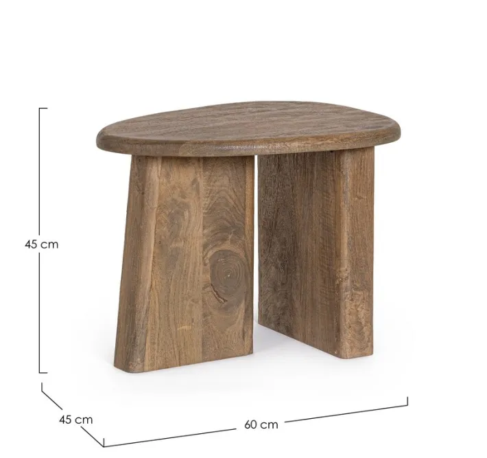 Bizzotto Tavolini>TAVOLINO IN LEGNO BROWN - ZACATECAS