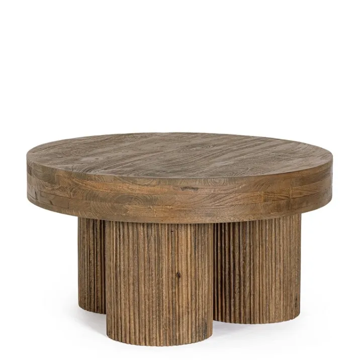 Bizzotto Tavolini>TAVOLINO IN LEGNO BROWN D75 - DACCA