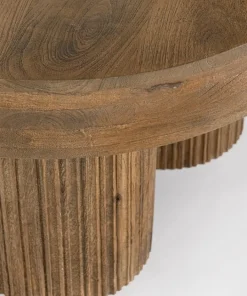 Bizzotto Tavolini>TAVOLINO IN LEGNO BROWN D75 - DACCA