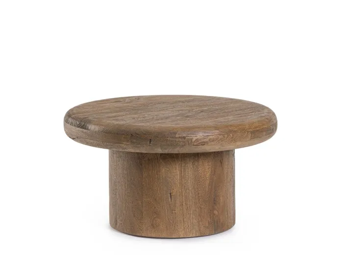 Bizzotto Tavolini>TAVOLINO IN LEGNO BROWN D60 - LOPEZ