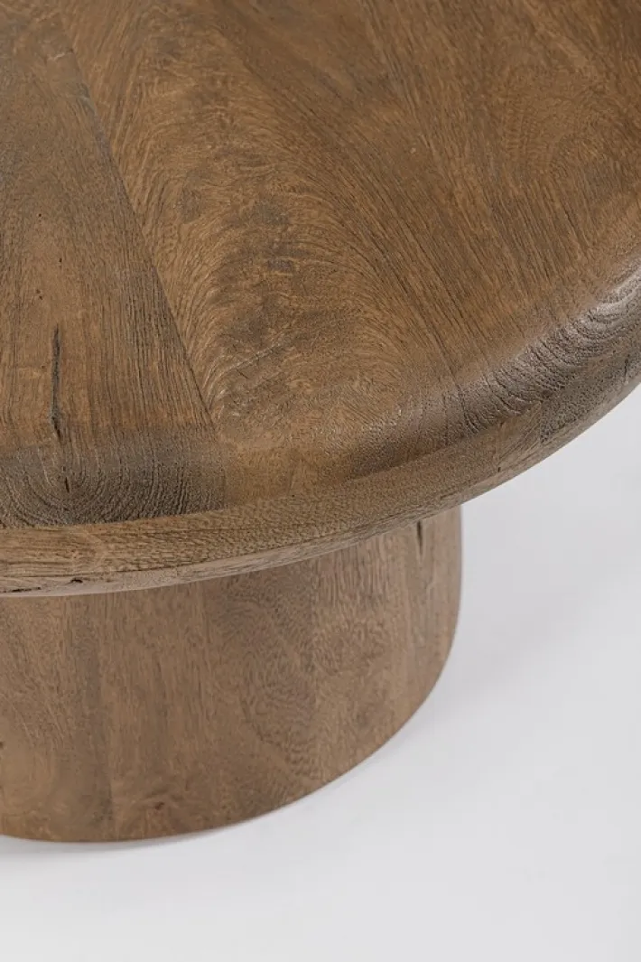Bizzotto Tavolini>TAVOLINO IN LEGNO BROWN D60 - LOPEZ