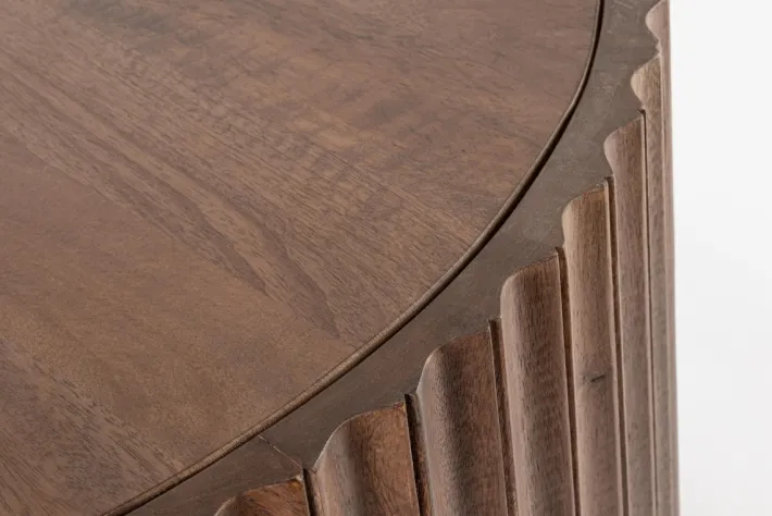 Bizzotto Tavolini>TAVOLINO IN LEGNO D80 - ORISSA