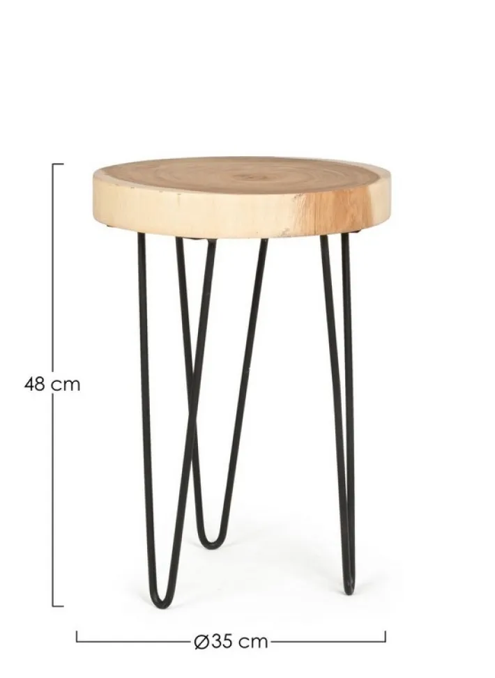Bizzotto Tavolini>TAVOLINO IN LEGNO D35 - TUALA