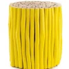 Bizzotto Tavolini>TAVOLINO IN LEGNO GIALLO- GUADALUPE