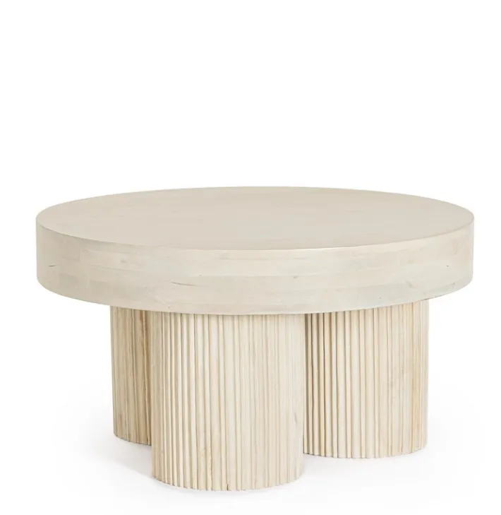 Bizzotto Tavolini>TAVOLINO IN LEGNO NATURALE D75 - DACCA