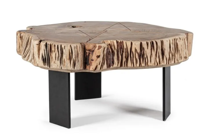 Bizzotto Tavolini>TAVOLINO IN LEGNO NATURAL - KEVAL