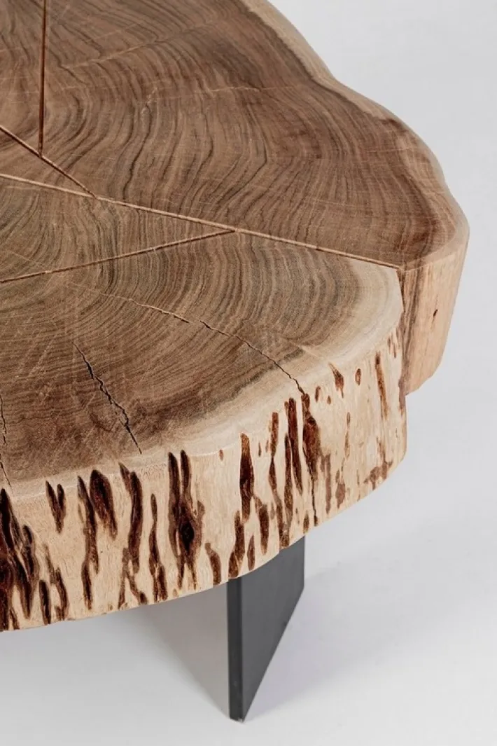 Bizzotto Tavolini>TAVOLINO IN LEGNO NATURAL - KEVAL