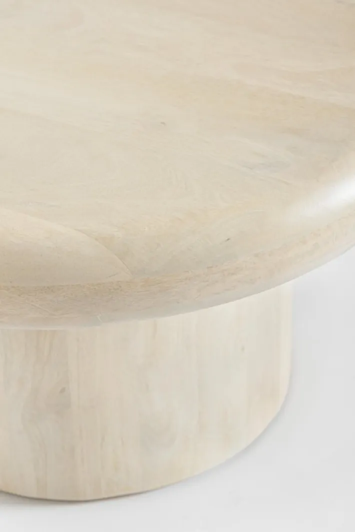Bizzotto Tavolini>TAVOLINO IN LEGNO NATURALE D60 - LOPEZ