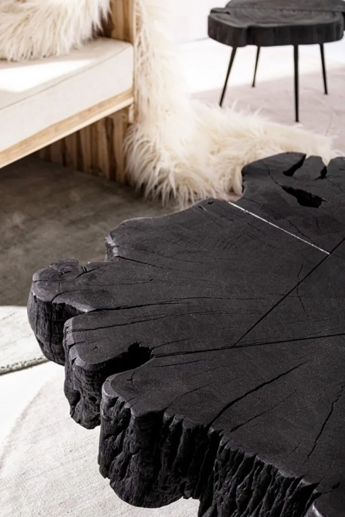 Bizzotto Tavolini>TAVOLINO IN LEGNO NERO - KEVAL